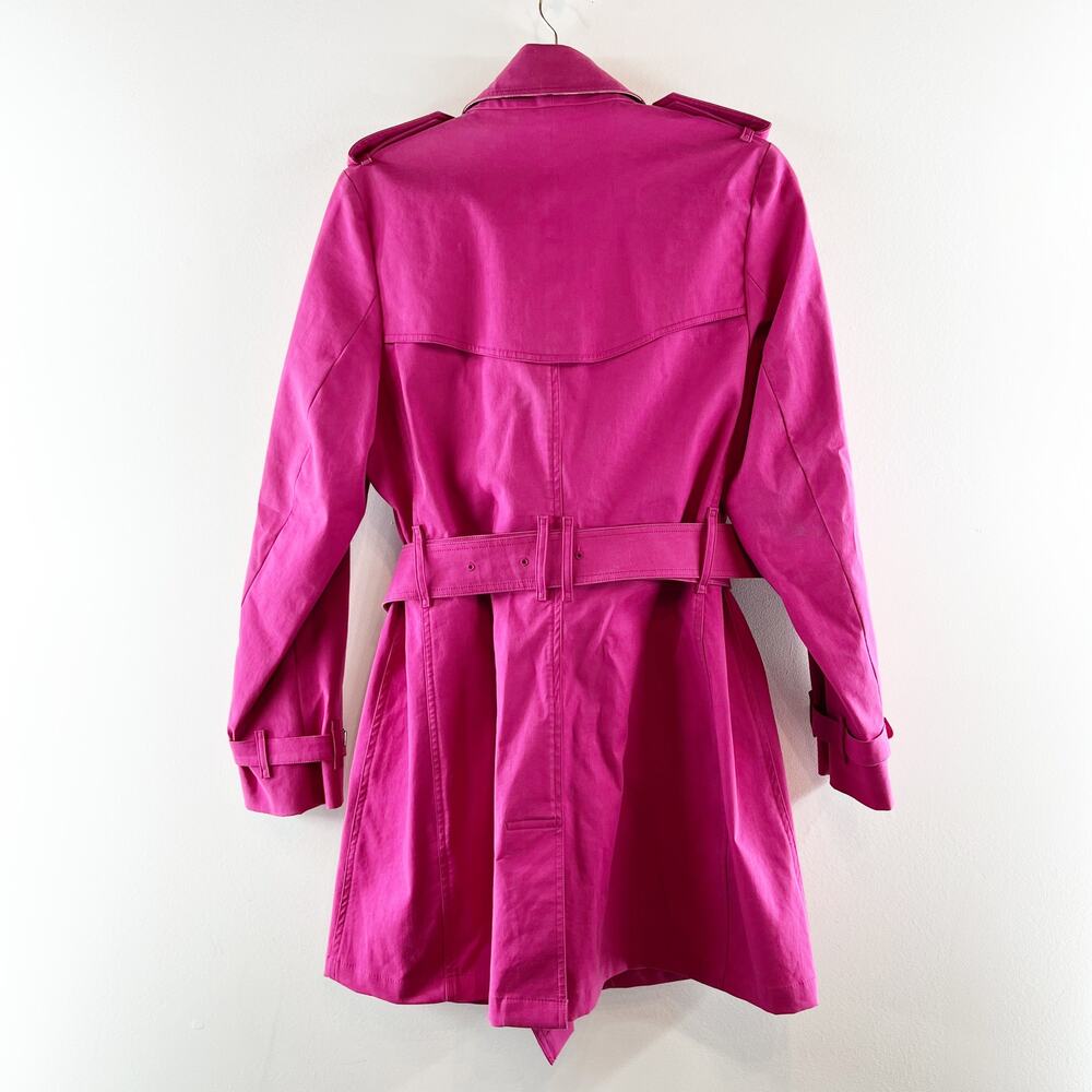 Burberry Pink Trench Coat - Picture 11 of 12